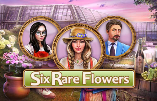 Six Rare Flowers - Hidden Object Games